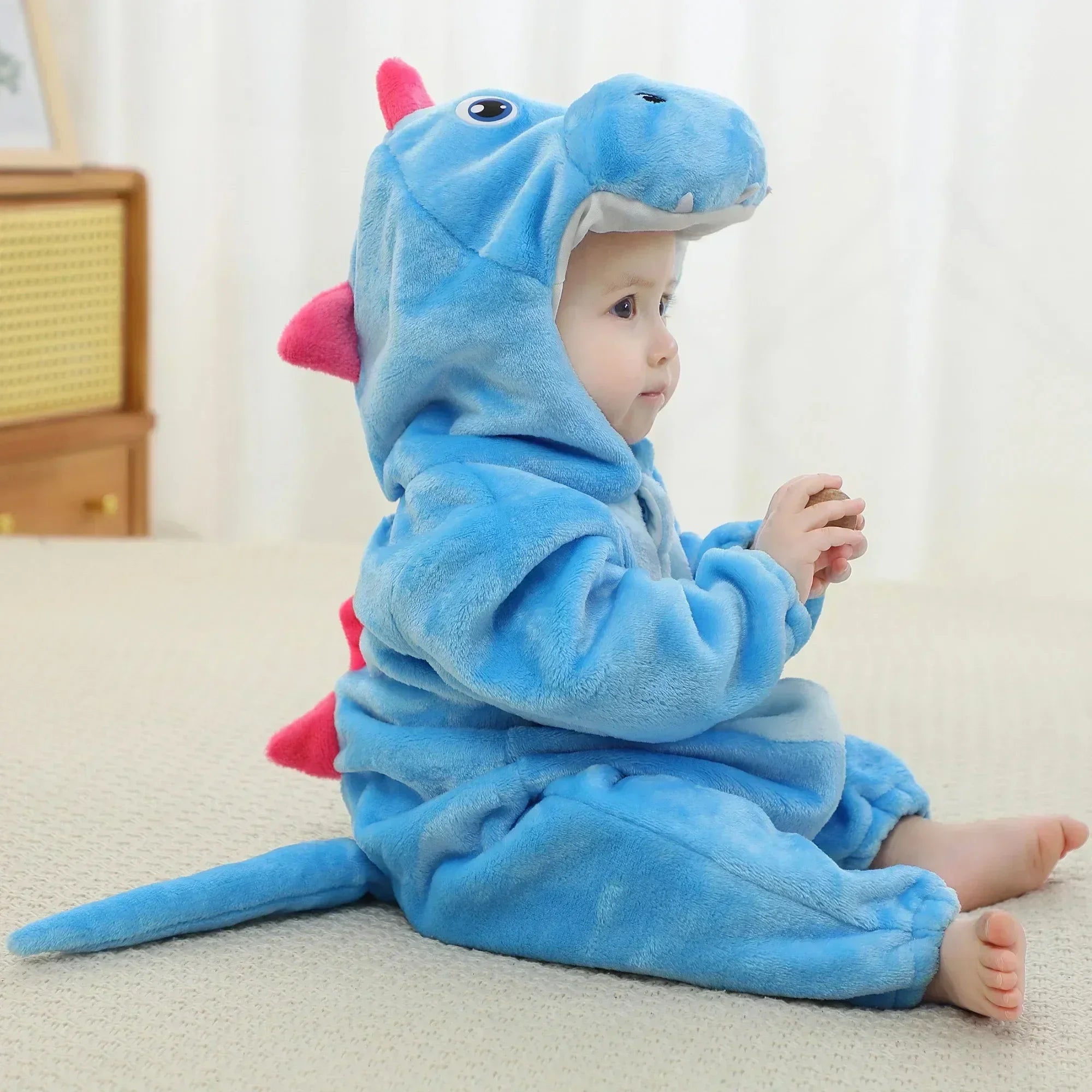 Baby Rompers Winter Kigurumi Lion Costume for Girls Boys Toddler Animal Jumpsuit Infant Clothes Pyjamas Kids Overalls Ropa Bebes