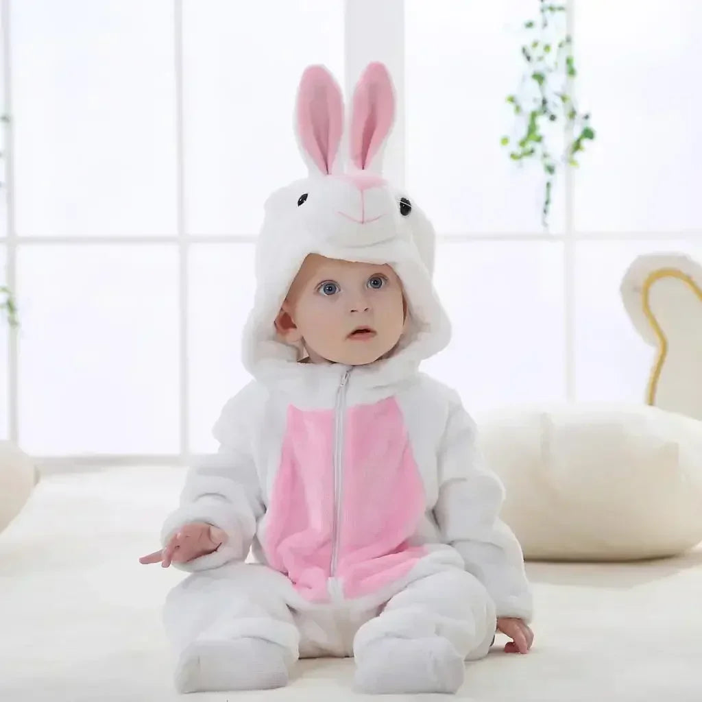 Baby Rompers Winter Kigurumi Lion Costume for Girls Boys Toddler Animal Jumpsuit Infant Clothes Pyjamas Kids Overalls Ropa Bebes