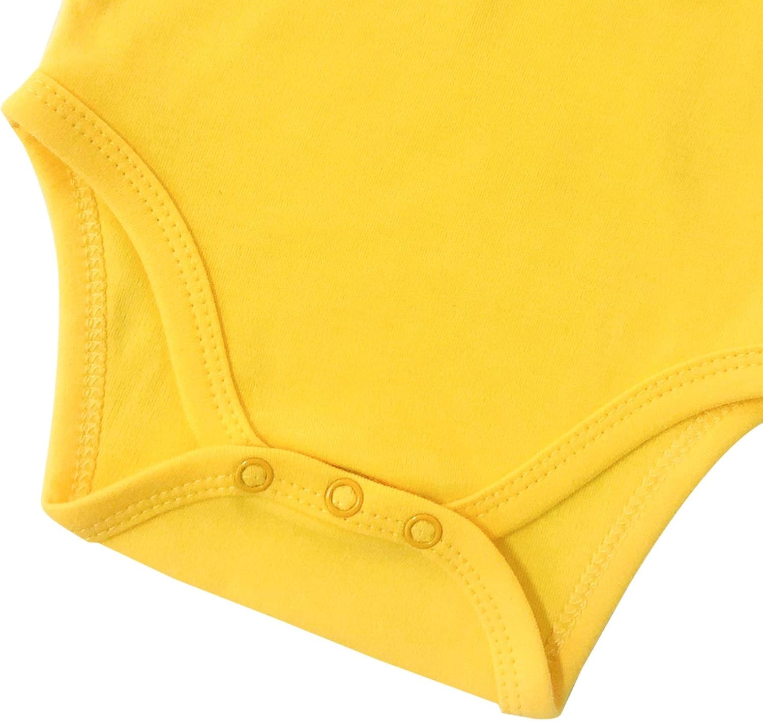Unisex Baby Onsies Solid Baby Bodysuit Romper Blank for 0-24 Months Boys Girls