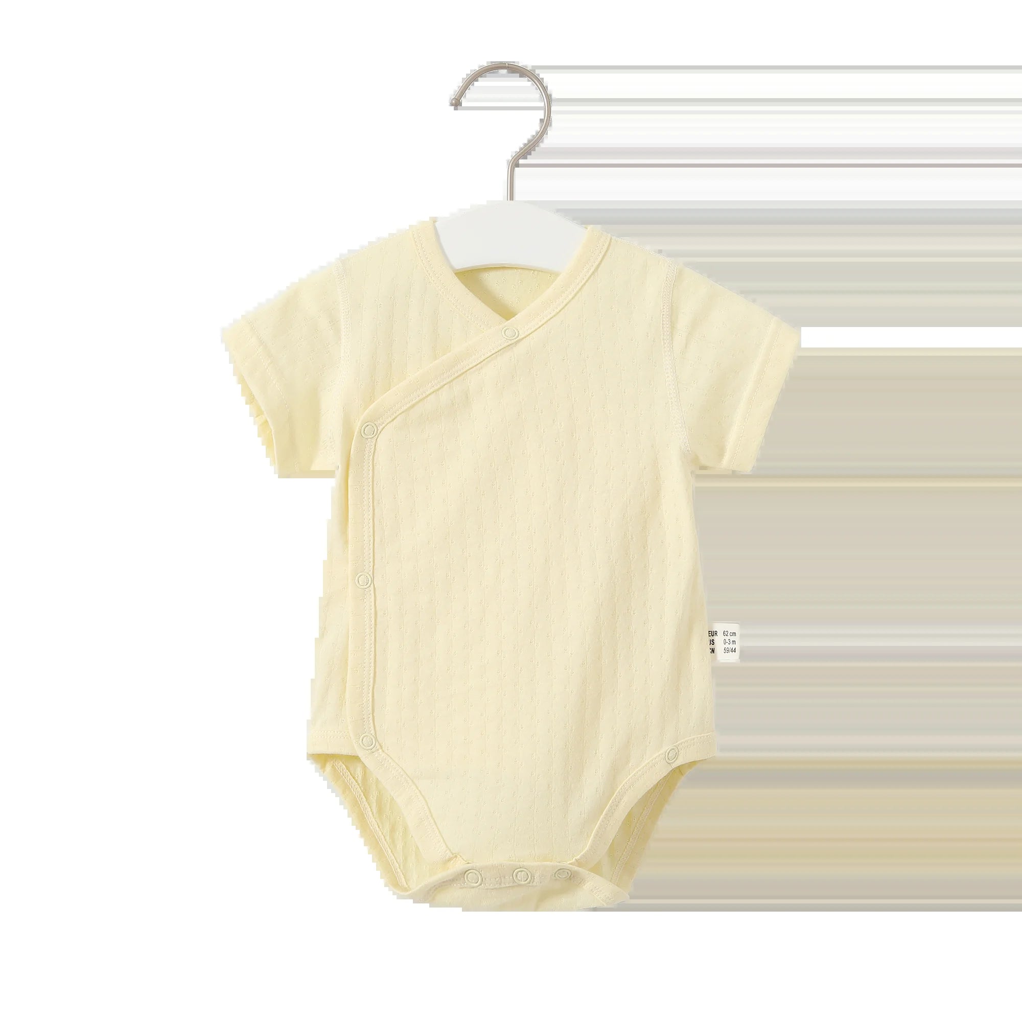 Breathable Fabric Summer Newborn Baby Girls Boys Romper 100% Cotton Short Sleeves Bodysuit Infant Baby Clothes