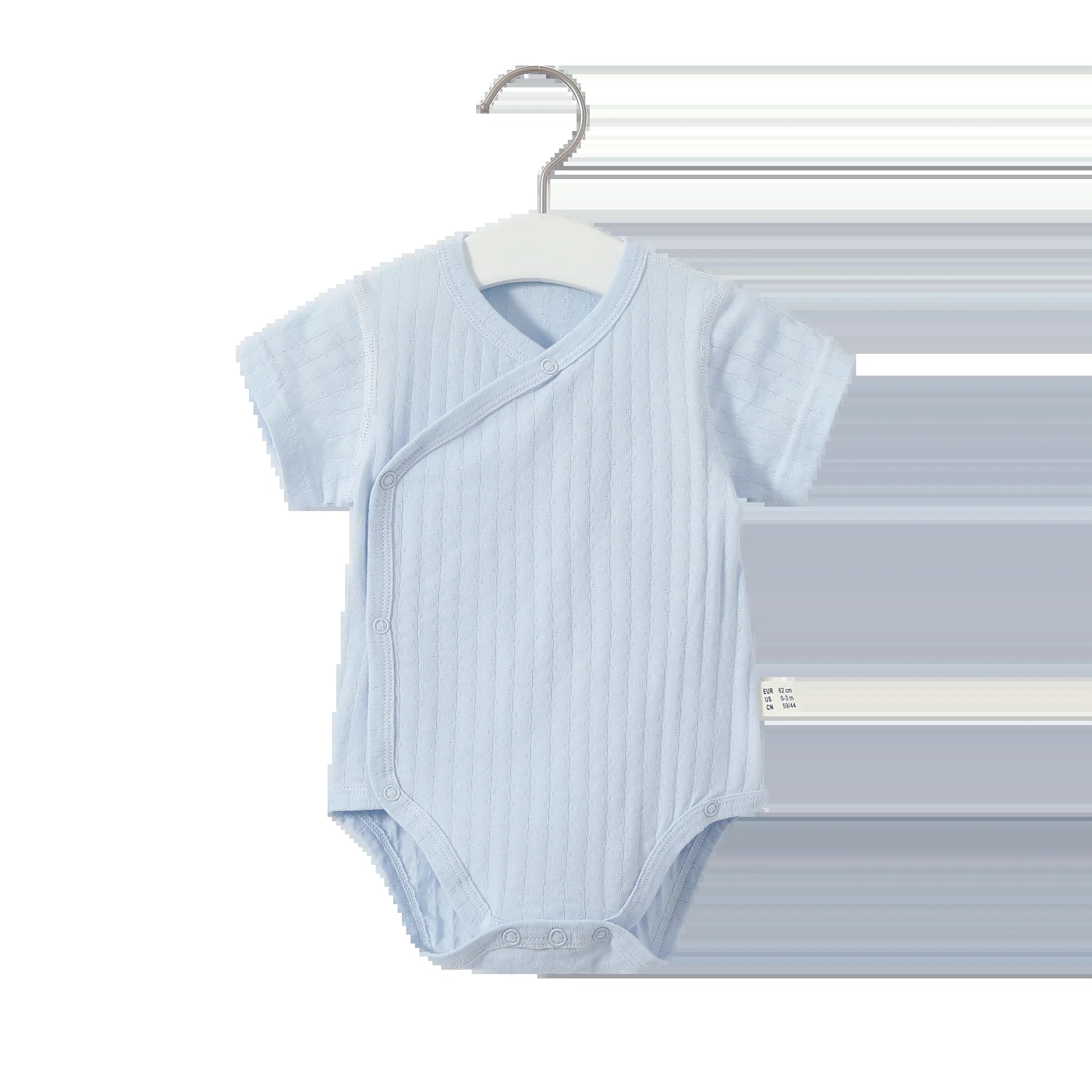 Breathable Fabric Summer Newborn Baby Girls Boys Romper 100% Cotton Short Sleeves Bodysuit Infant Baby Clothes